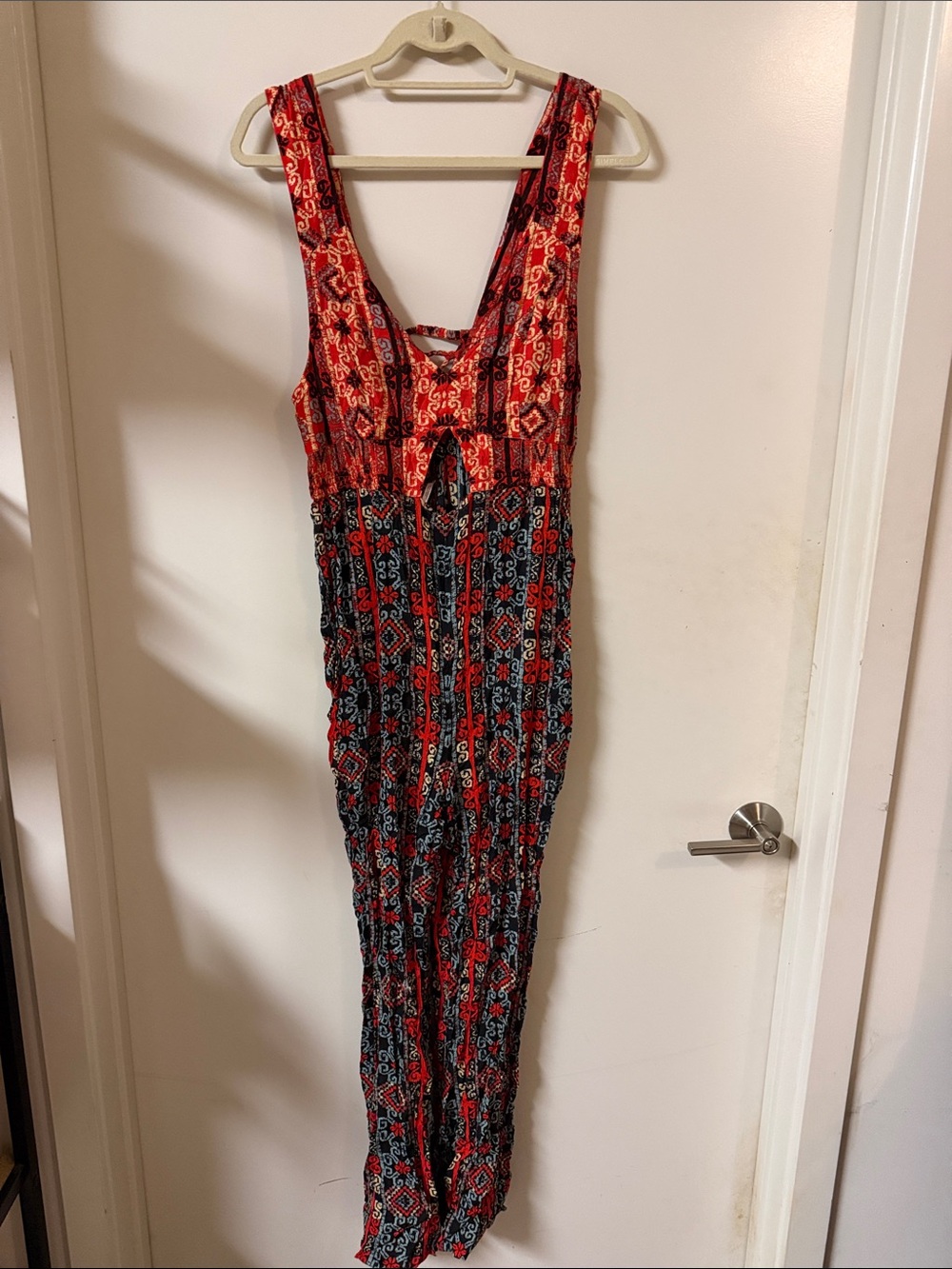 Free People Printed Jumpsuit
